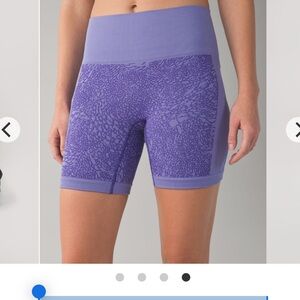 Lululemon Sculpt Short (6") purple